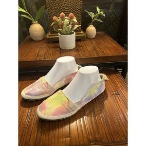NEW Reef Women's Shoes Sz 8.5 Bella Costas Summer Tye Dye Quilted Sole Slip Ons